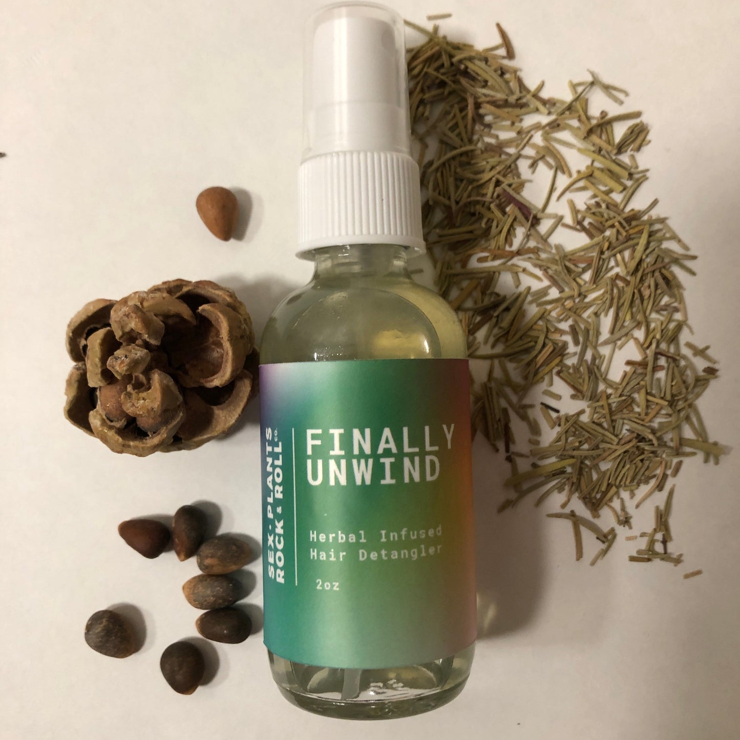 Finally Unwind - Wildcrafted Herbal Hair Detangler