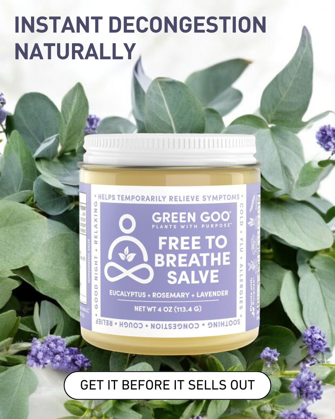 Free To Breathe Natural Decongestant