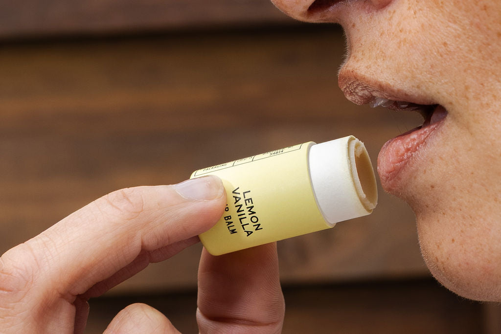 Lemon Vanilla Organic Lip Balm