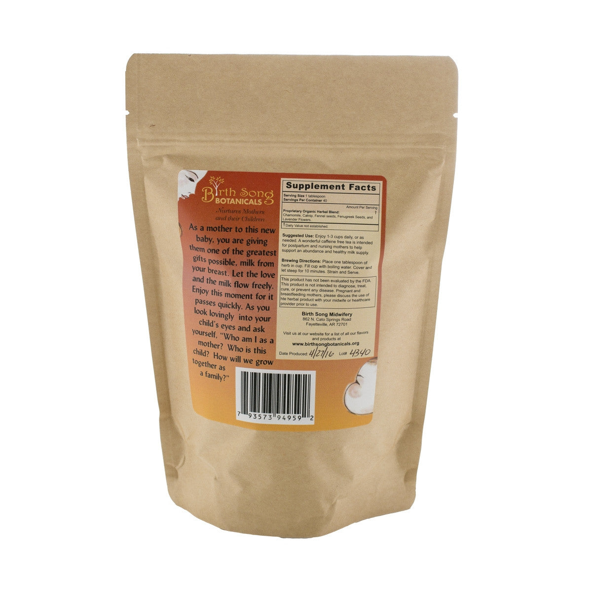 Nursing Nectar Herbal Breastfeeding Tea