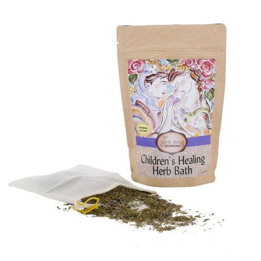 Children's Healing Herb Bath for Lung Congestion