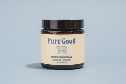 Cedarwood + Patchouli Tallow Balm - Firming & Balancing
