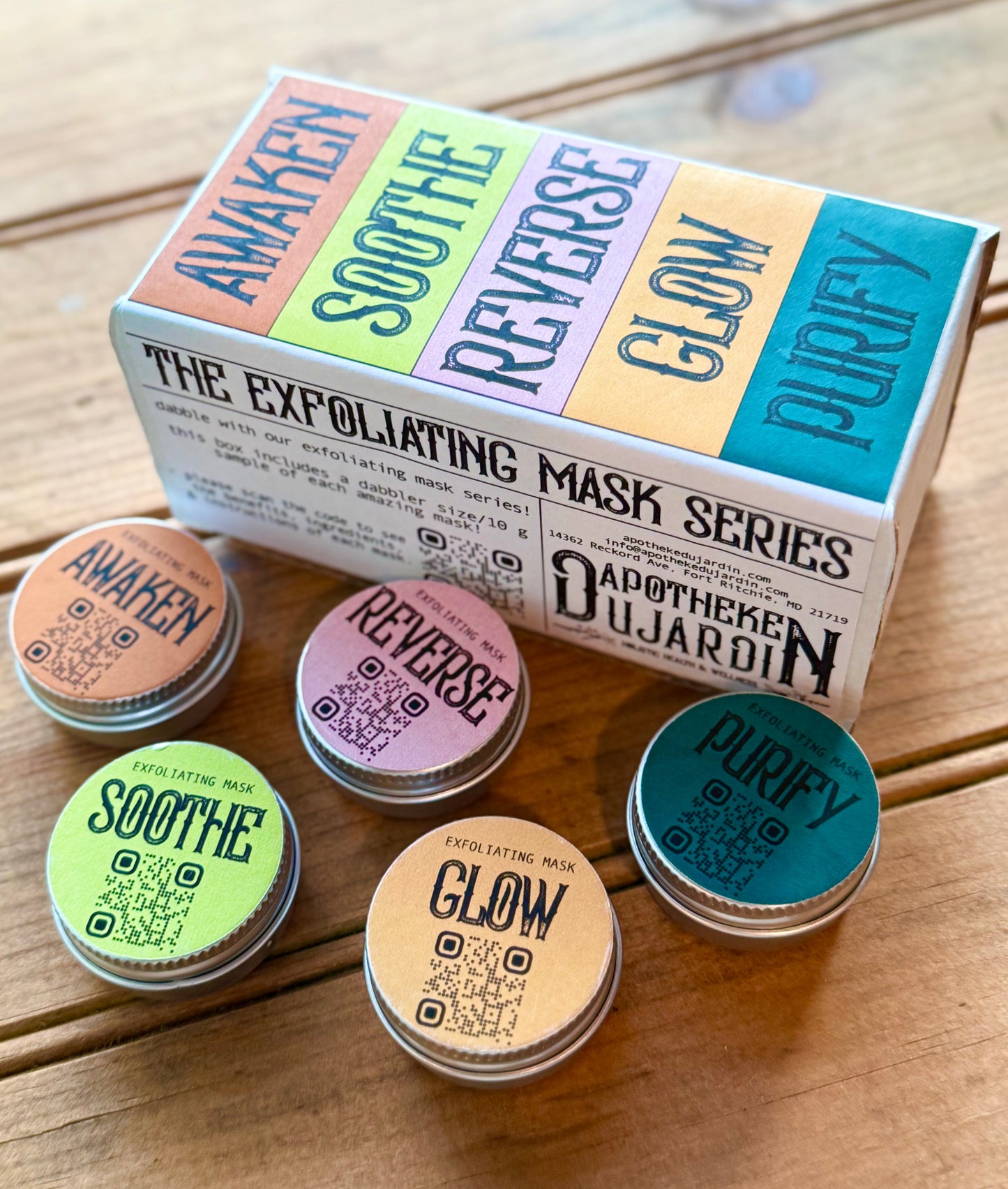 Exfoliating Mask Set