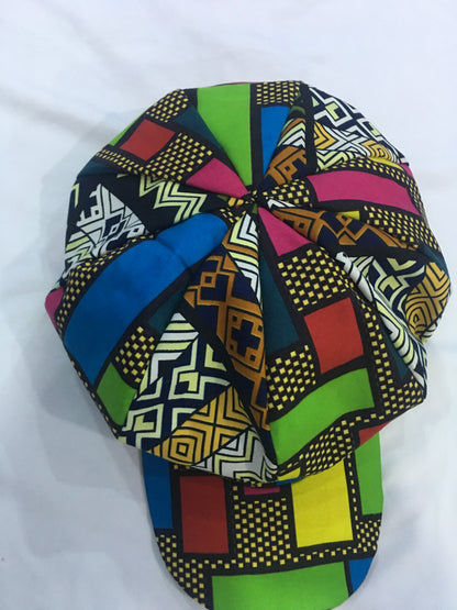 African Wax Print Ankara Cap