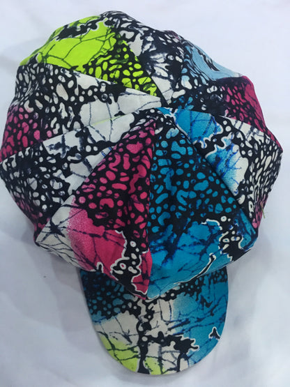 African Wax Print Ankara Cap