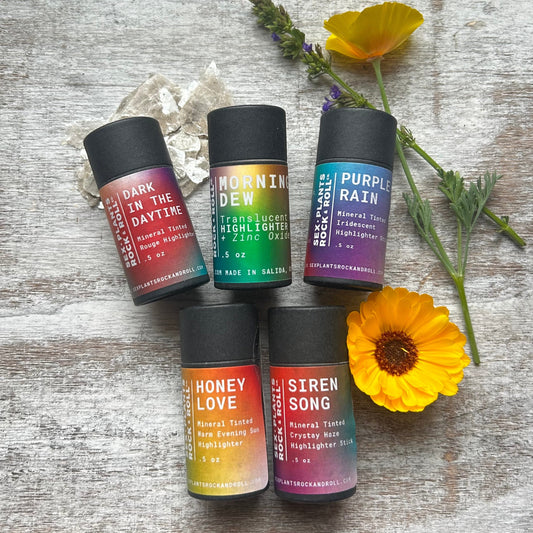 Mineral Tinted Organic Highlighter Sticks