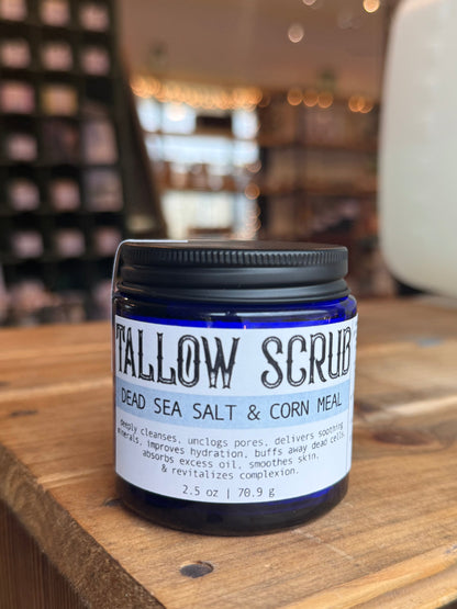 Tallow Scrub Series | Face & Body | Exfoliate & Moisturize