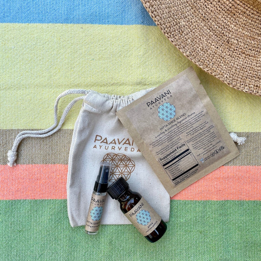 Summer Sampler Kit: Ayurvedic Set for Pitta Season