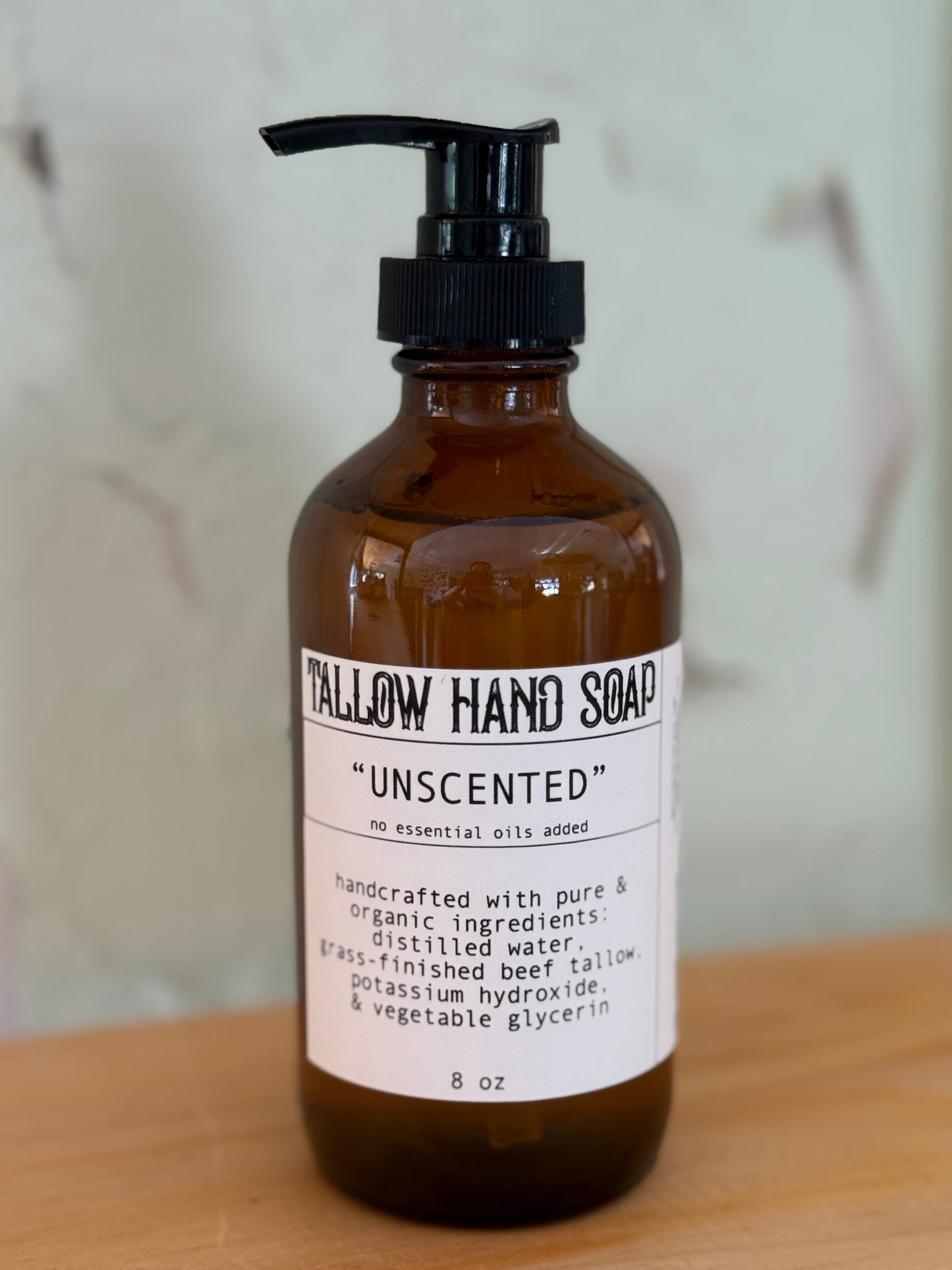 Tallow Liquid Hand Soap