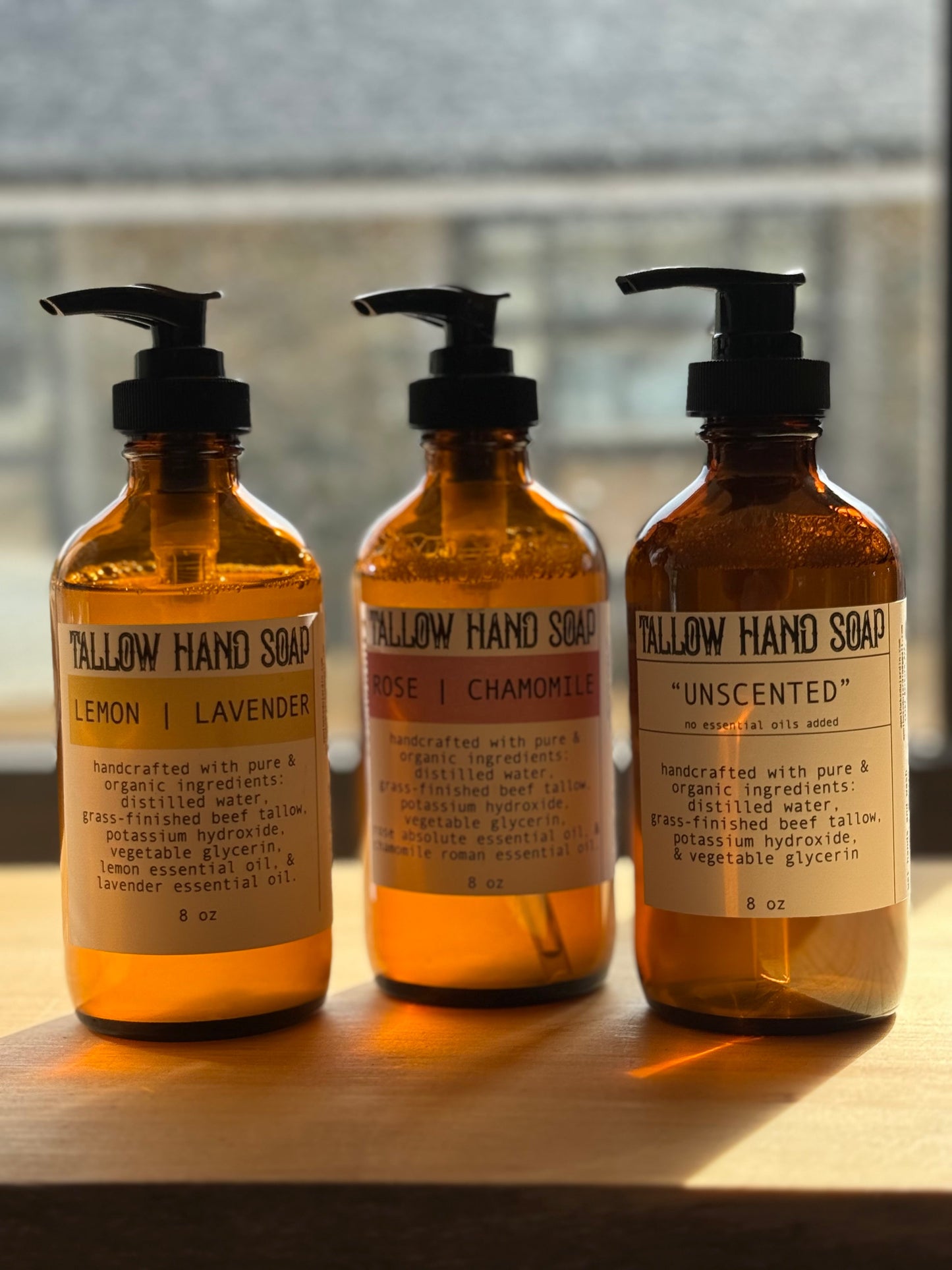 Tallow Liquid Hand Soap