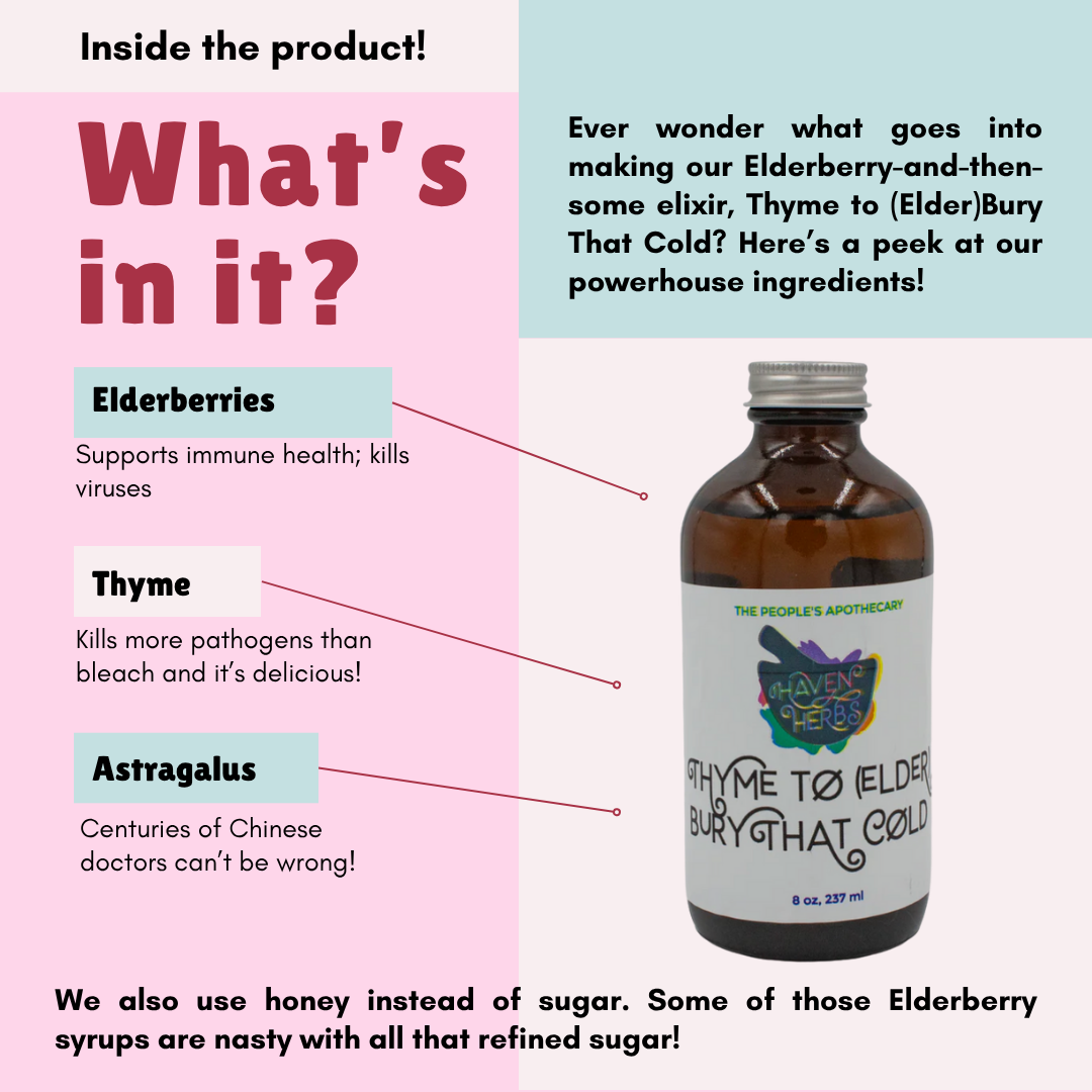 Thyme to (Elder)Bury That Cold