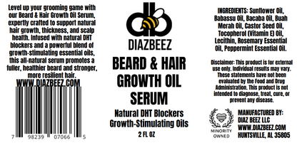 Beard & Hair Growth Oil Serum