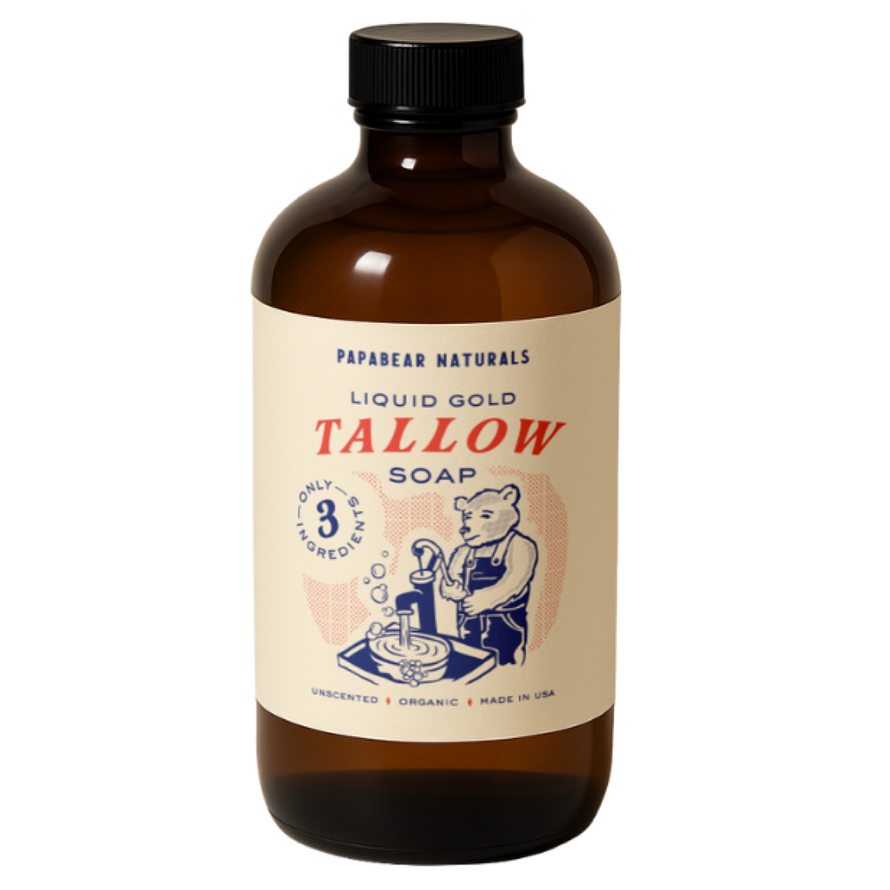 Liquid Gold Tallow Soap - 16 oz