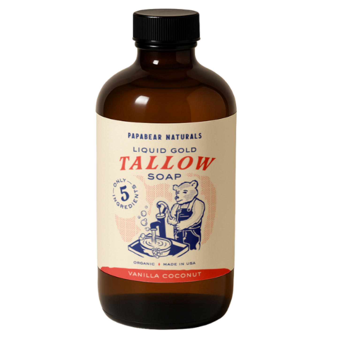 Liquid Gold Tallow Soap - 16 oz