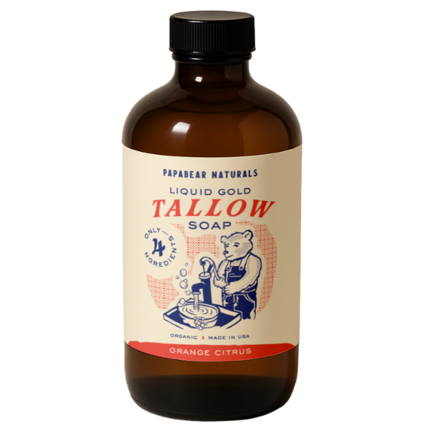 Liquid Gold Tallow Soap - 16 oz