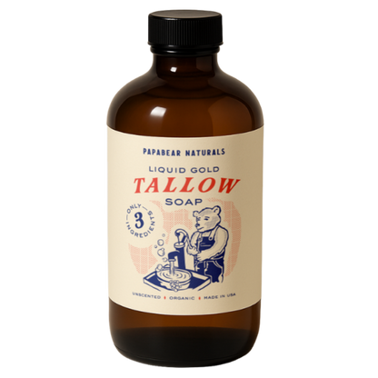 Liquid Gold Tallow Soap - 16 oz