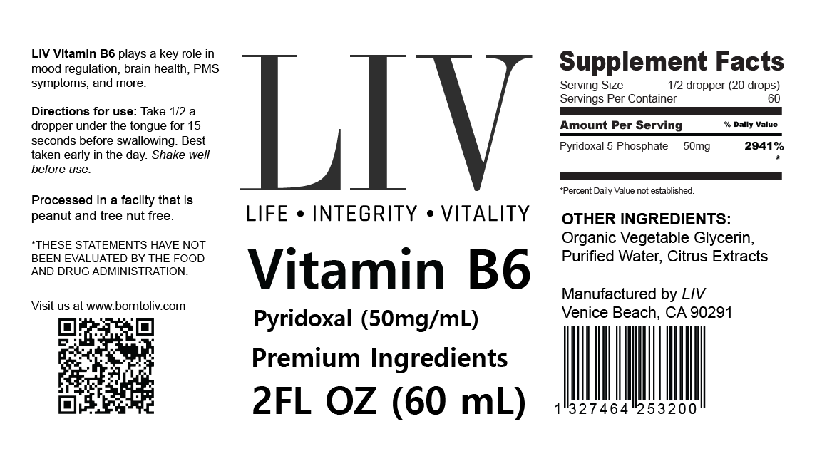 Vitamin B6 Pyridoxal Liquid (5-Phosphate)