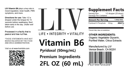 Vitamin B6 Pyridoxal Liquid (5-Phosphate)