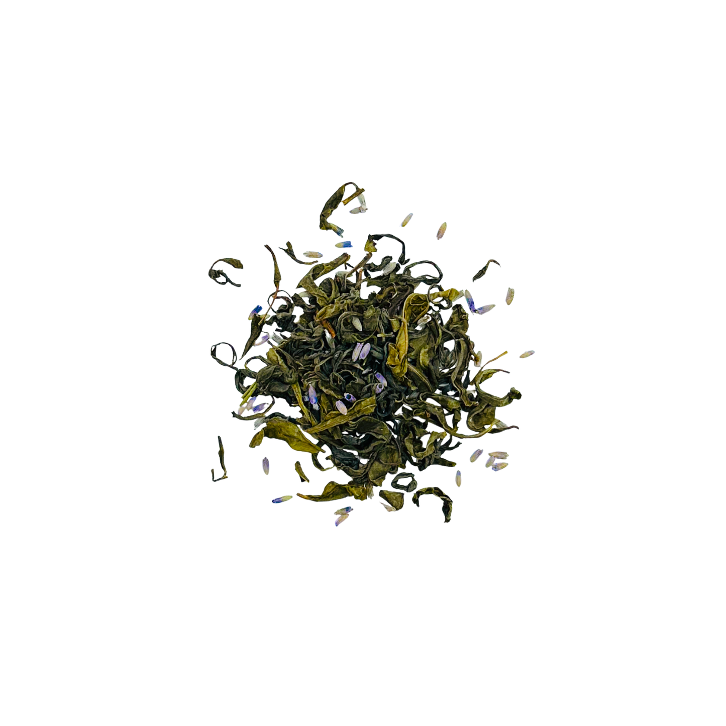 Green Tea Blend: Lavender Green - Organic Loose Leaf