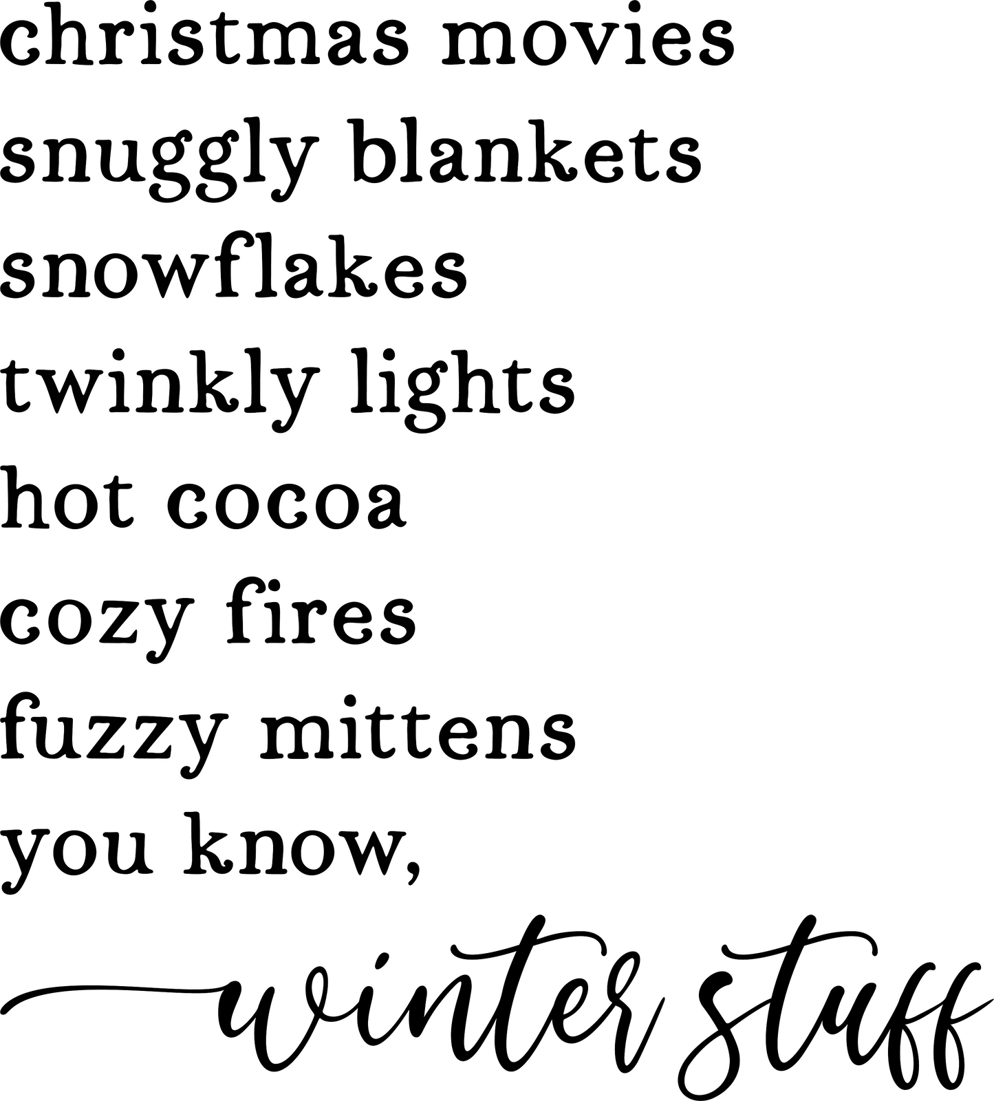 Winter Themed Laser Engraved Mason Jar Sleeves
