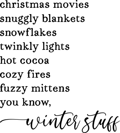 Winter Themed Laser Engraved Mason Jar Sleeves