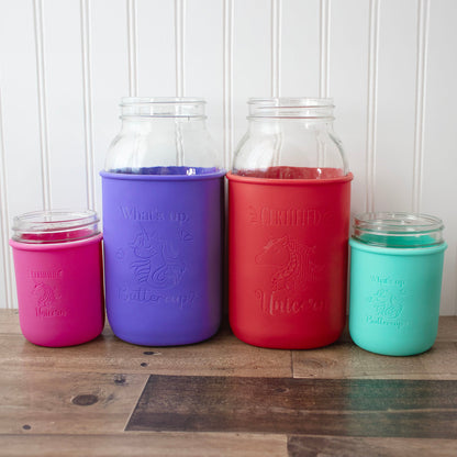 Unicorn Laser Engraved Mason Jar Sleeves