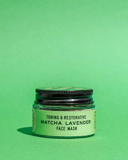 Matcha Lavender Botanical Face Mask