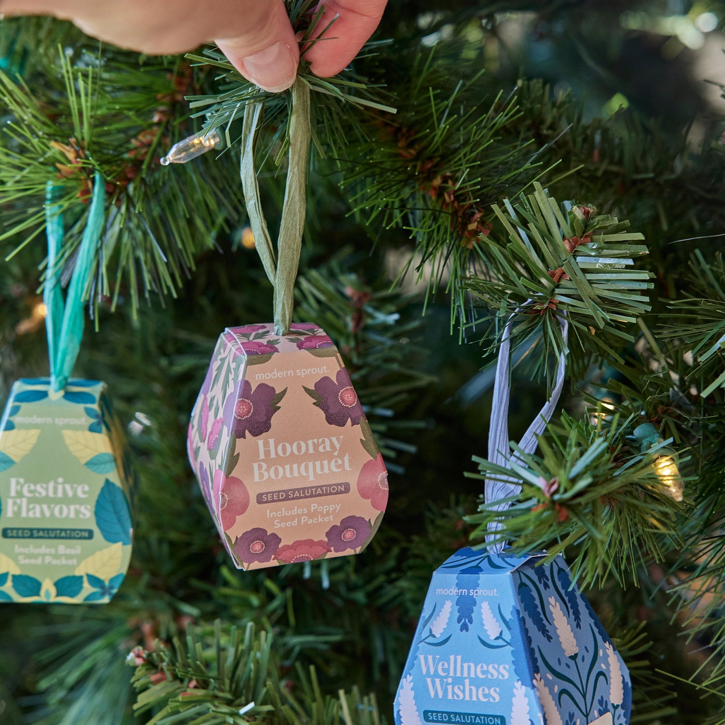 Seed Salutations: Gift Topper or Ornament