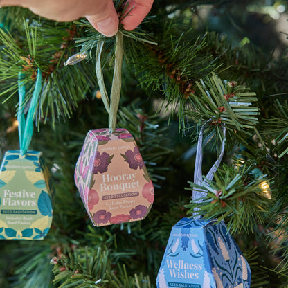 Seed Salutations: Gift Topper or Ornament