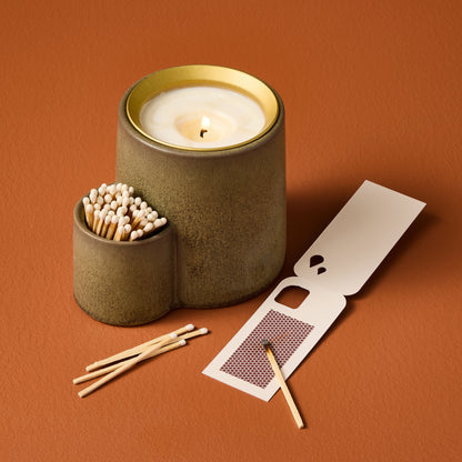 Ember Earth Candle + Planter