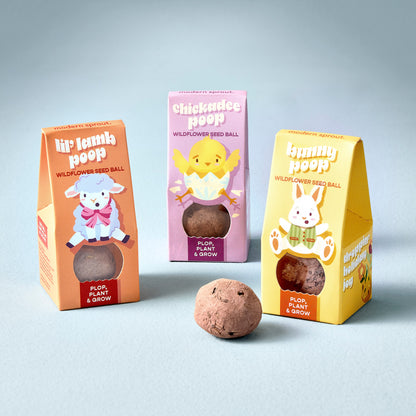 Easter Plops Seed Bombs