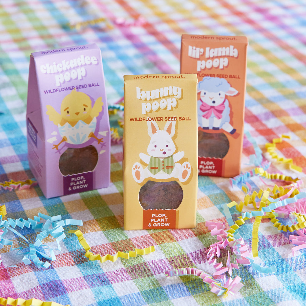 Easter Plops Seed Bombs