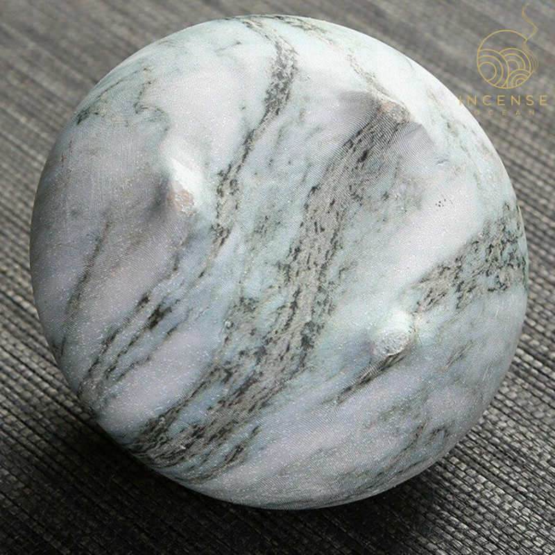Marble Censer with Copper Cover