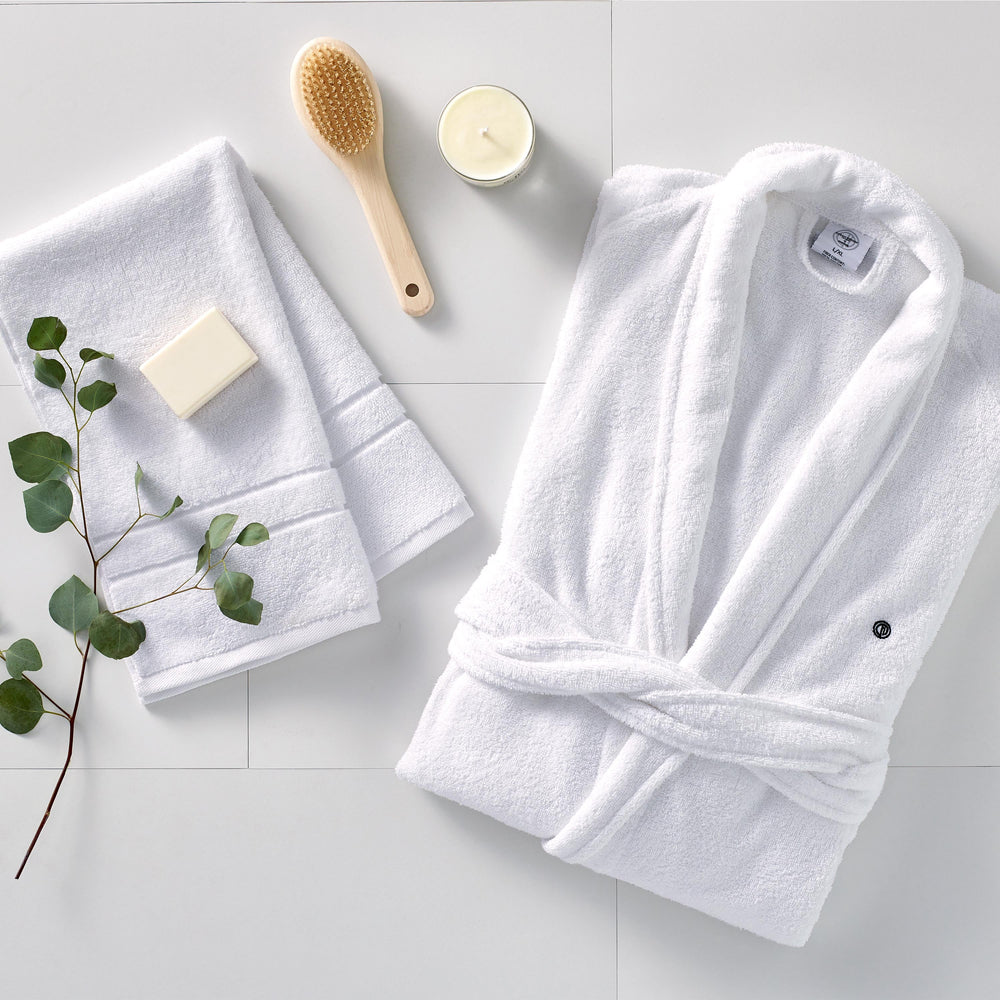 Terry Robe in Lightweight Cotton