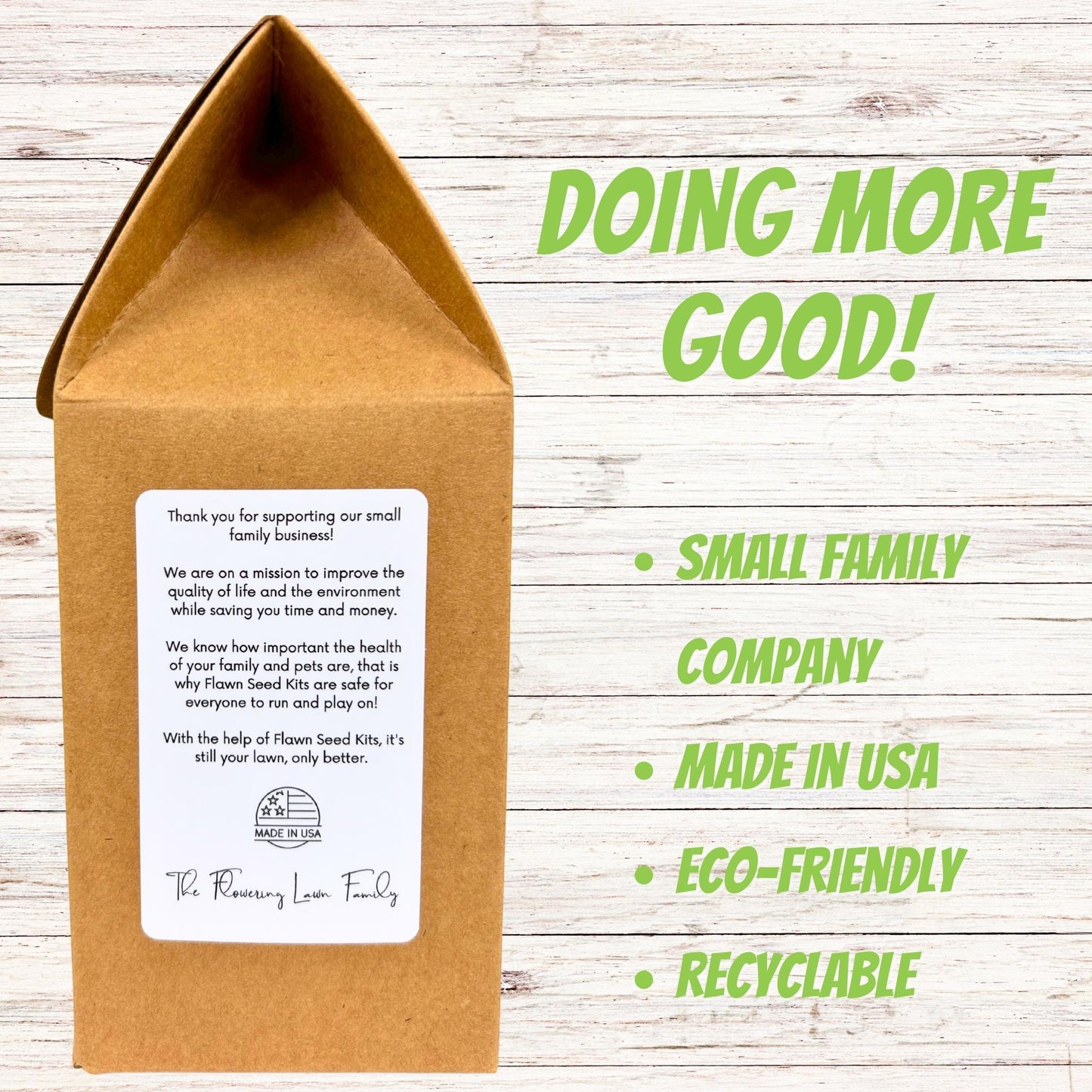 Micro Clover Seed Eco-Spread Carton