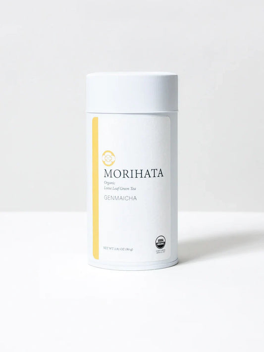 Morihata Organic Genmaicha Loose Leaf Green Tea