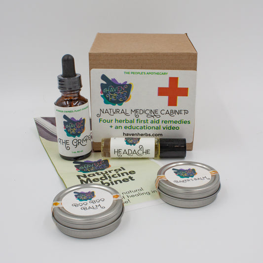 Natural Medicine Cabinet Starter Kit