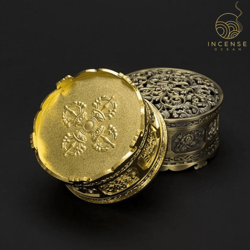 Nepalese Classic Metal Incense Holder