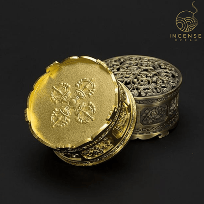 Nepalese Classic Metal Incense Holder