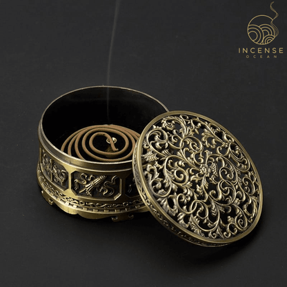 Nepalese Classic Metal Incense Holder