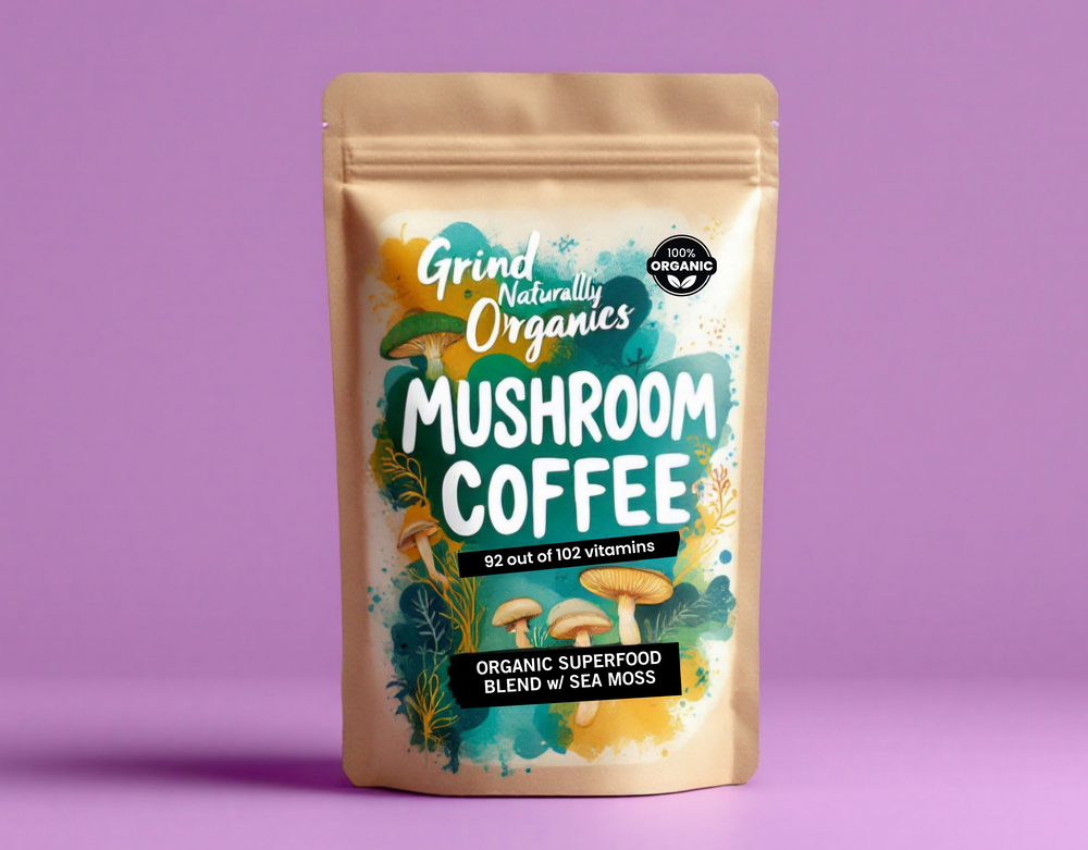 Mushroom Coffee Infused w/ Sea Moss