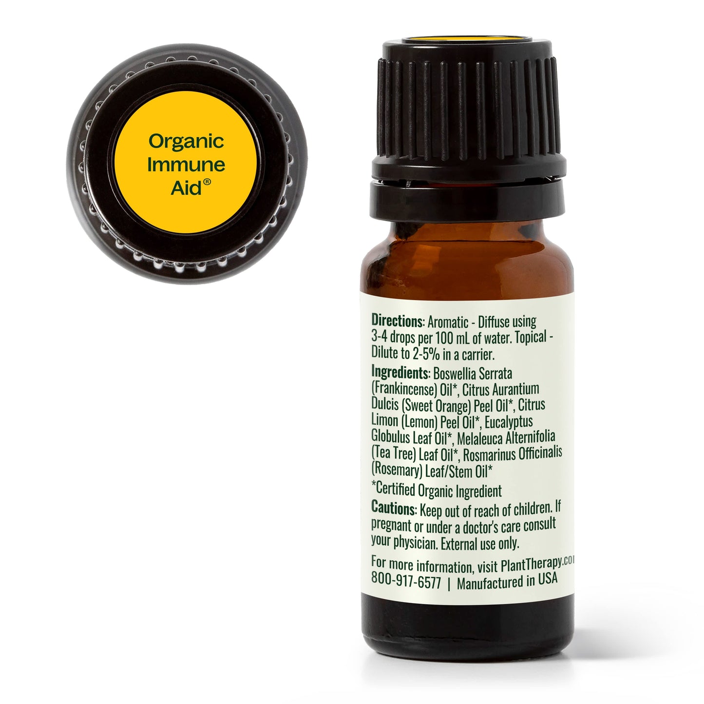 Organic Immune Aid Essential Oil Blend