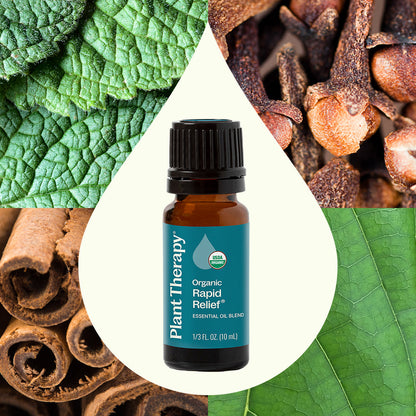 Organic Rapid Relief Essential Oil Blend