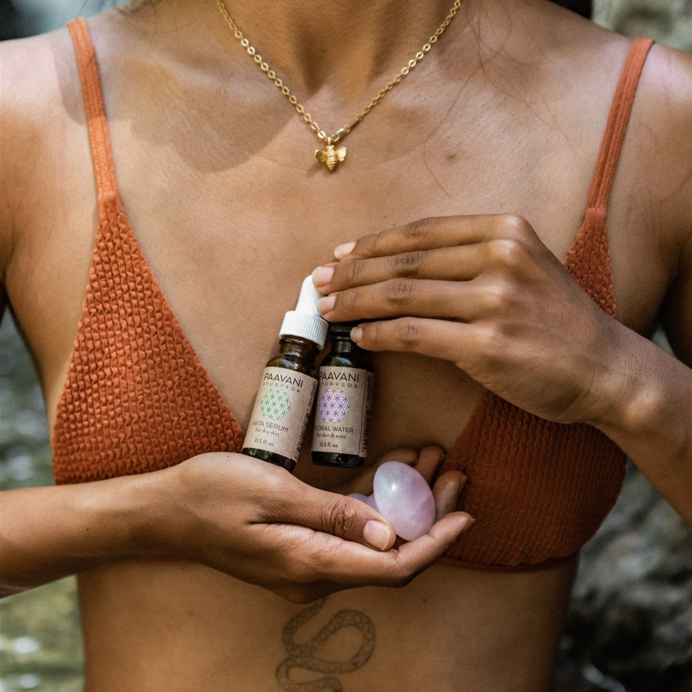 Radiant Skin Ritual: Ayurvedic Rose Quartz Facial Massage Kit