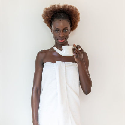 Ceramic Neti Pot: Ayurvedic Nasal Cleansing Tool for Sinus Health