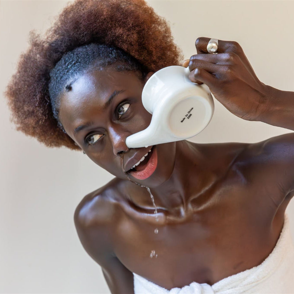 Nasal Care Ritual: Ayurvedic Neti & Nasya Kit for Sinus Health