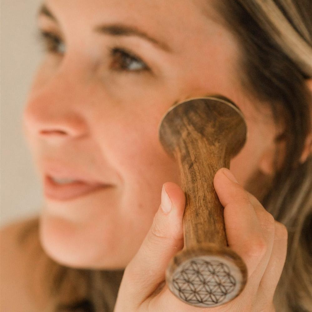 Radiant Skin Ritual: Ayurvedic Kansa Wand Facial Massage Kit