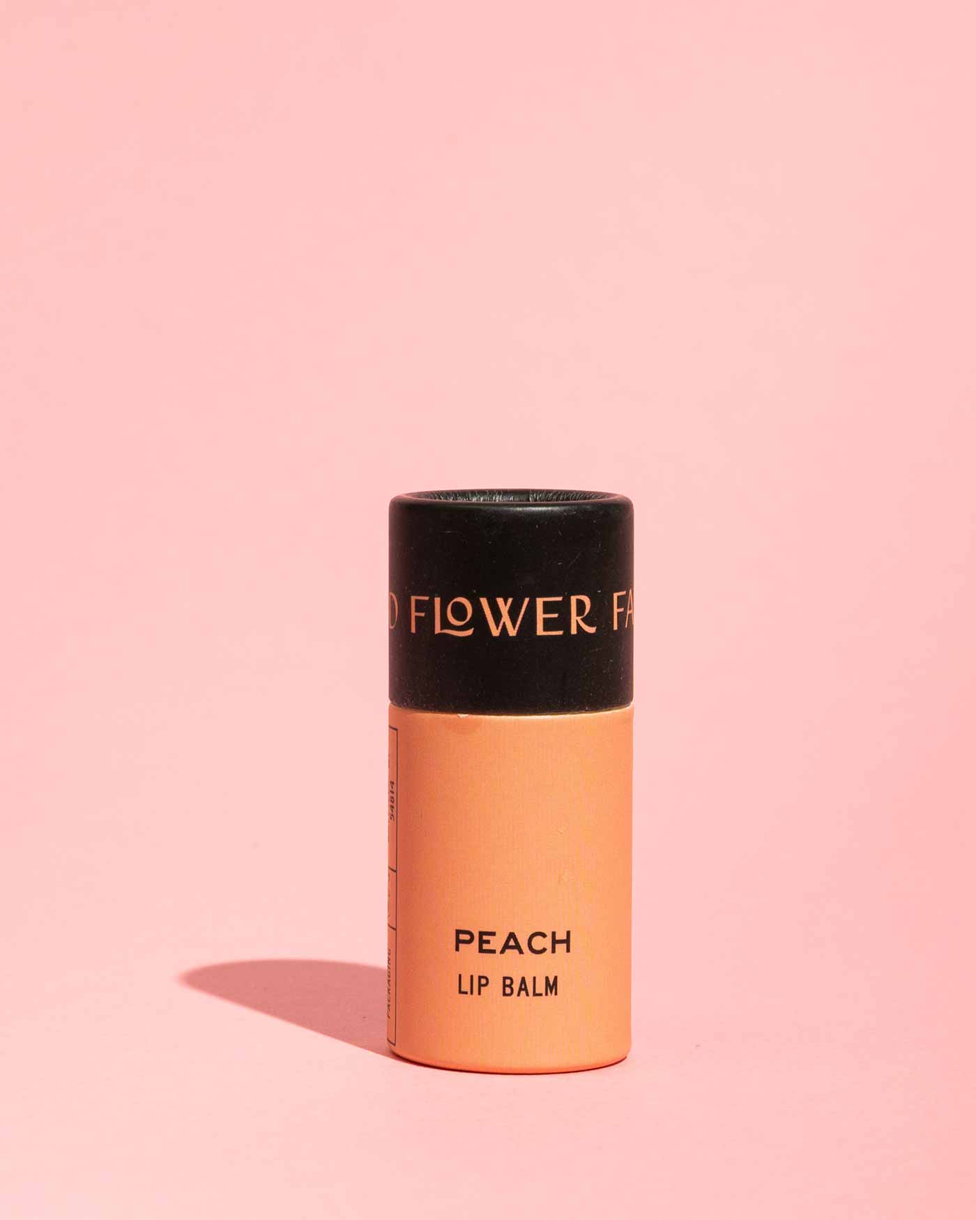 Peach Organic Lip Balm