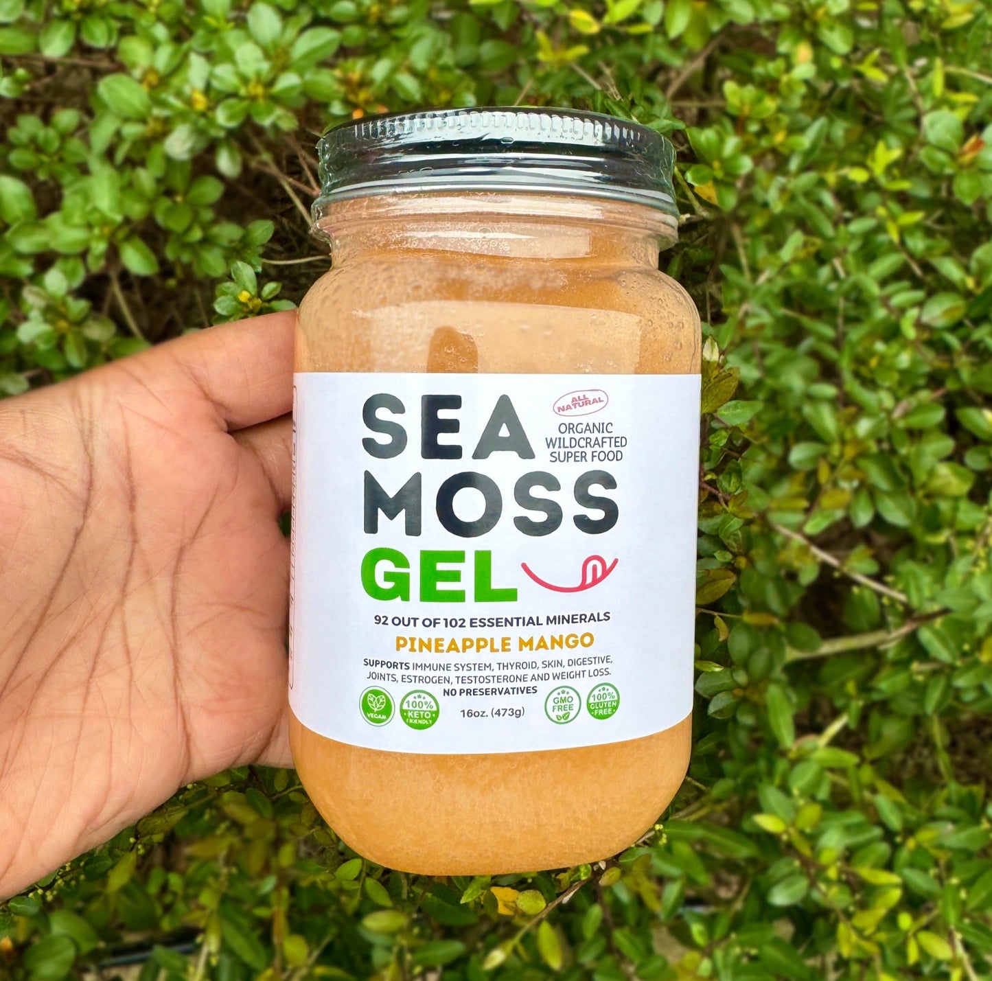 Flavored Sea Moss Gel