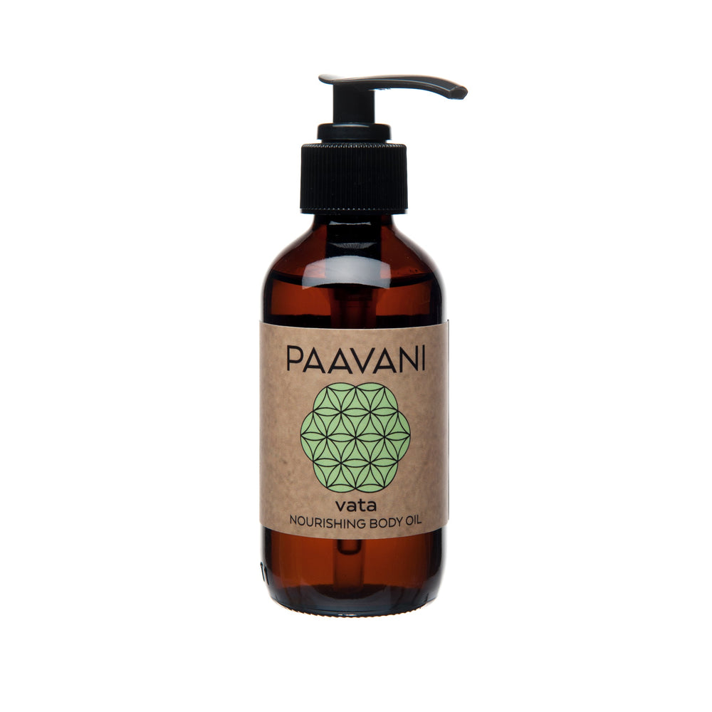 Vata Body Oil: Nourishing Ayurvedic Abhyanga Oil for Dry Skin